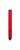 Red silicon/chamois "Kotahi" Undersized  Putter Grip